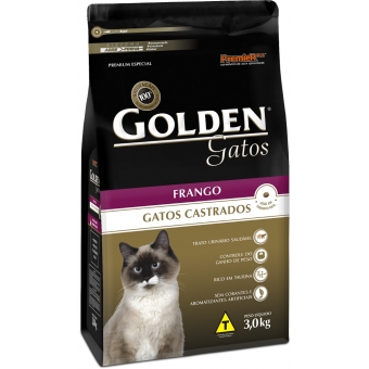GOLDEN GATOS CASTRADOS FRANGO