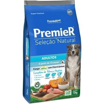 PREMIER SELEÇÃO NATURAL CÃES ADULTOS CHIA & QUINOA