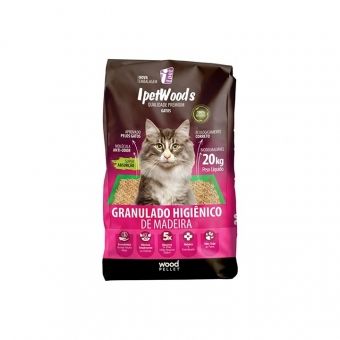 Granulado Higiênico de Madeira