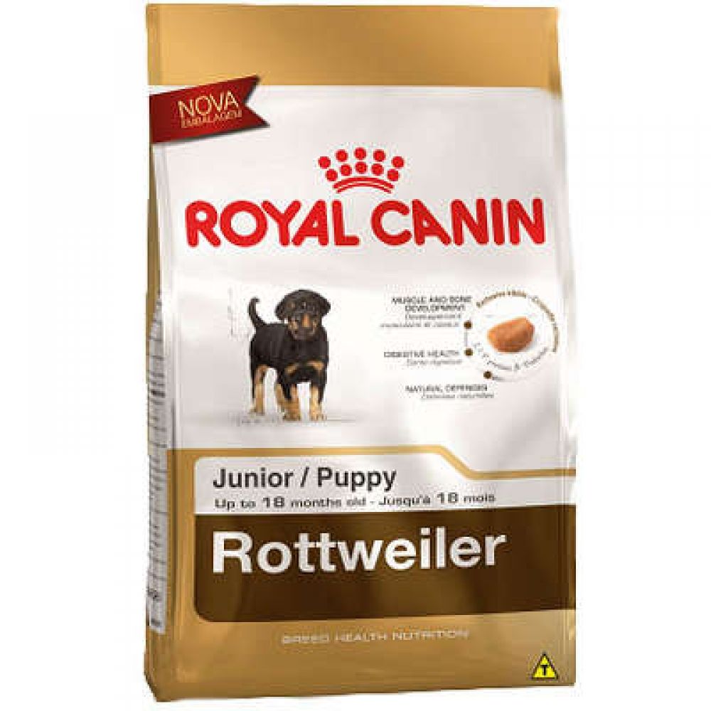 Ração para Rottweiler Filhotes - Royal Canin