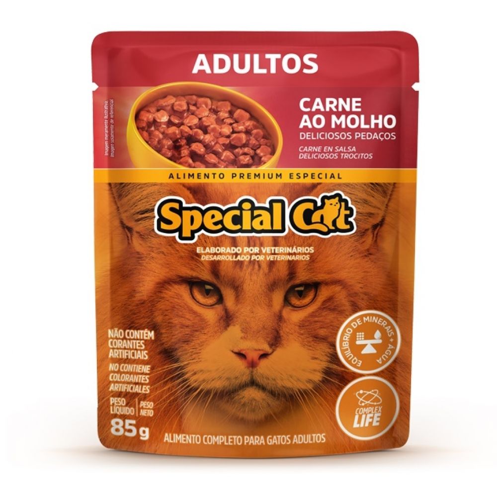 SPECIAL CAT SACHÊ CARNE AO MOLHO