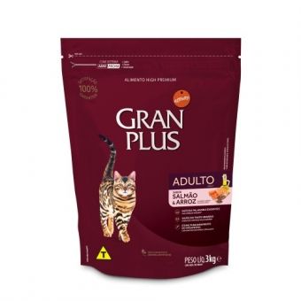 GRAN PLUS Menu GATO ADULTO Sabor SALMÃO
