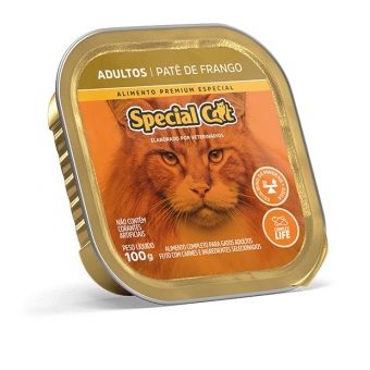 SPECIAL CAT PATÊ ADULTOS FRANGO
