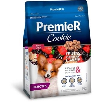 PREMIER COOKIE FRUTAS VERMELHAS FILHOTES