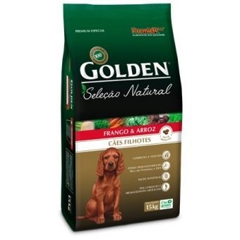 GOLDEN SELEÇÃO NATURAL CÃES FILHOTES