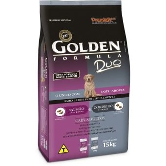 GOLDEN ADULTOS DUO SALMÃO E CORDEIRO