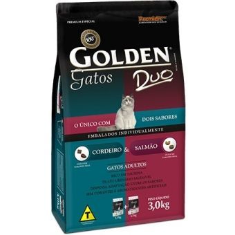 GOLDEN GATOS DUO SALMÃO E CORDEIRO