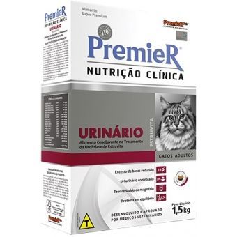 PREMIER NUTRIÇÃO CLÍNICA GATOS URINÁRIO