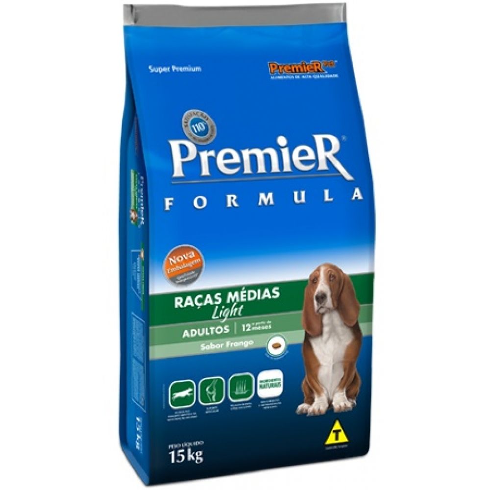 PREMIER FÓRMULA RAÇAS MÉDIAS LIGHT