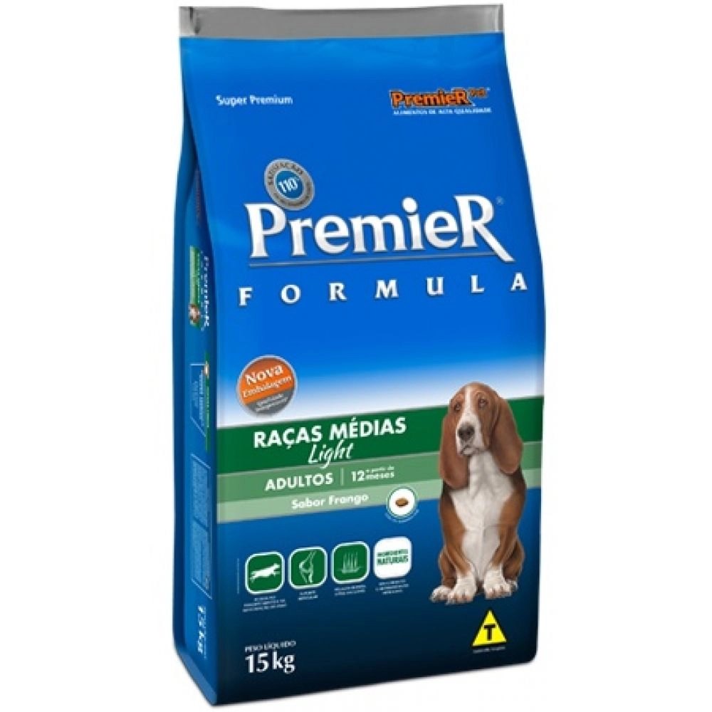 PREMIER FÓRMULA RAÇAS MÉDIAS LIGHT