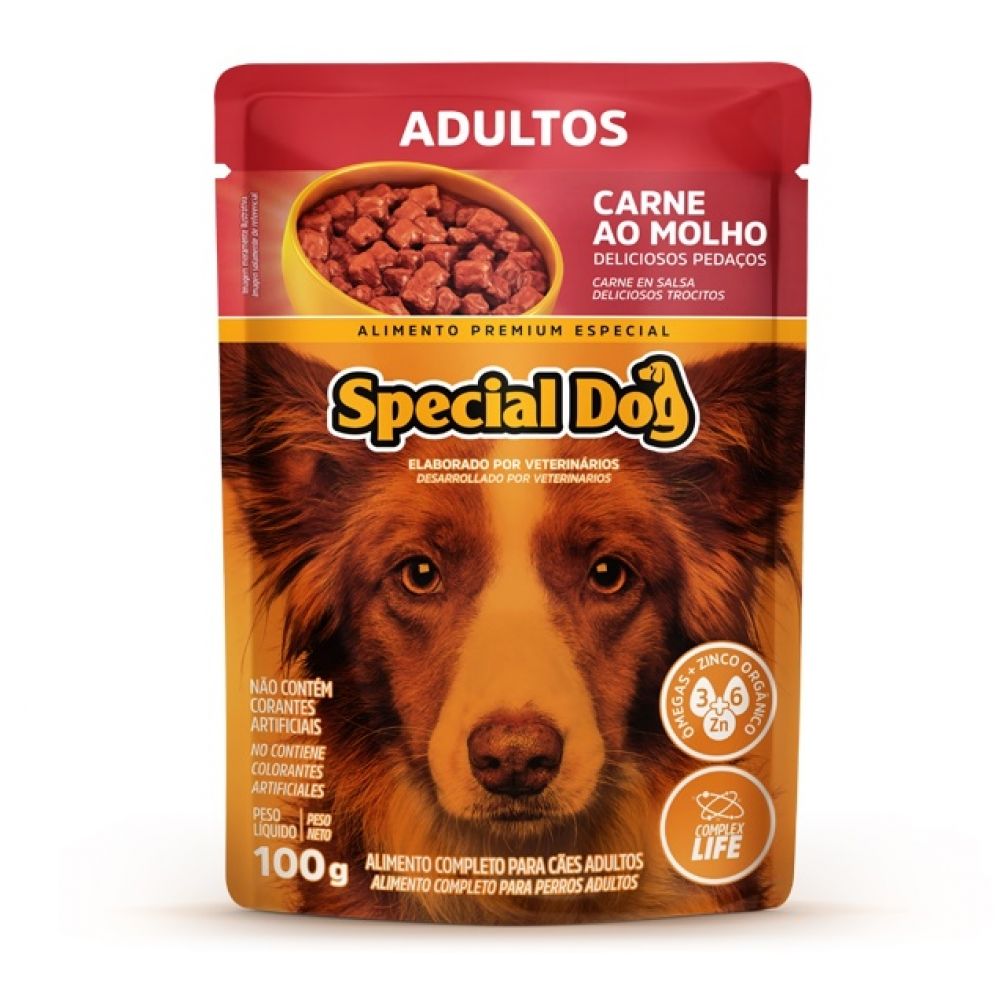 SPECIAL DOG SACHÊ CARNE AO MOLHO