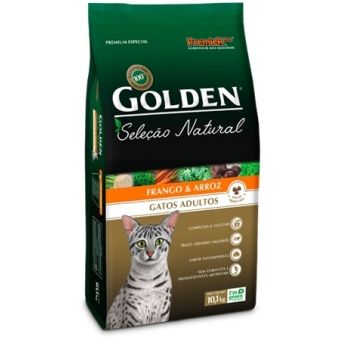 GOLDEN SELEÇÃO NATURAL GATOS ADULTOS