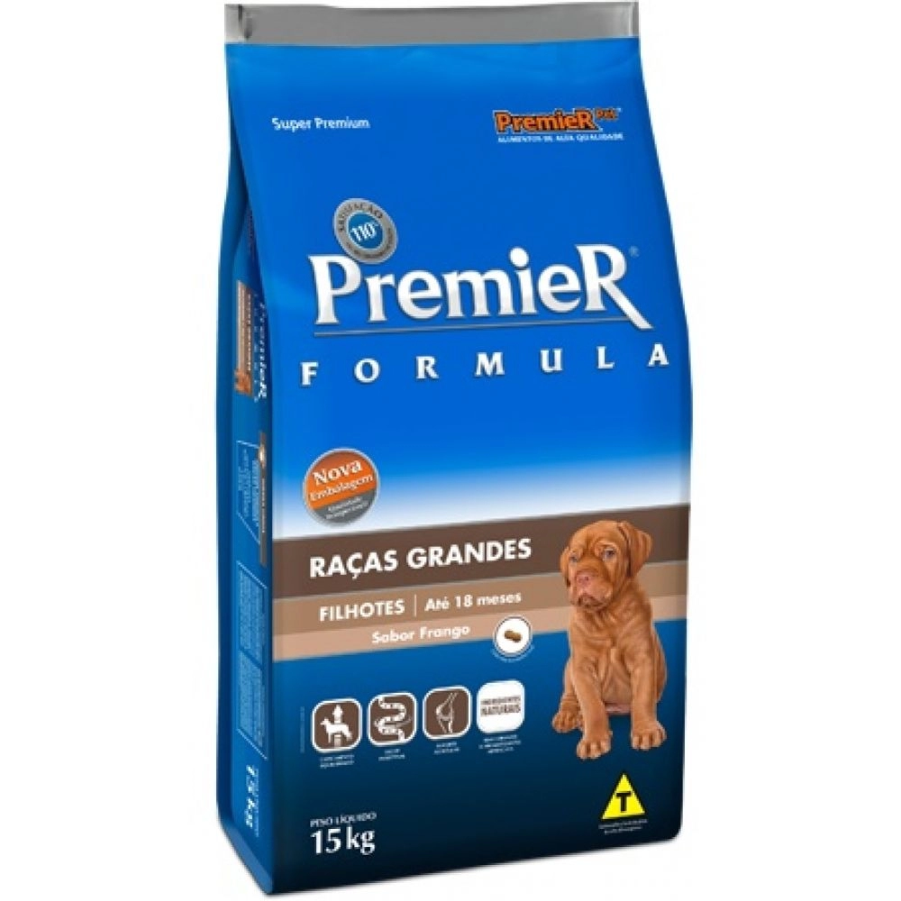 PREMIER FÓRMULA RAÇAS GRANDES FILHOTES