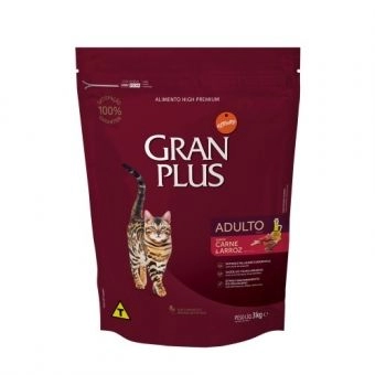 GRAN PLUS Menu GATO ADULTO Sabor CARNE