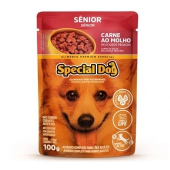SPECIAL DOG SACHÊ CARNE AO MOLHO  SÊNIOR