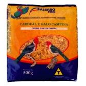 Ração Cardeal e Galo de Campina - Pássaro Forte