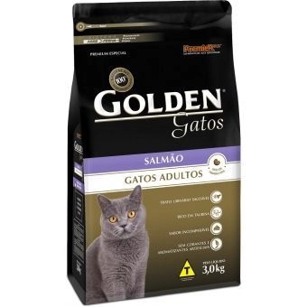 GOLDEN GATOS ADULTOS SALMÃO
