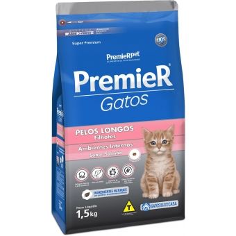 PREMIER GATOS FILHOTES PELOS LONGOS SALMÃO