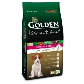 GOLDEN SELEÇÃO NATURAL CÃES FILHOTES MINI BITS