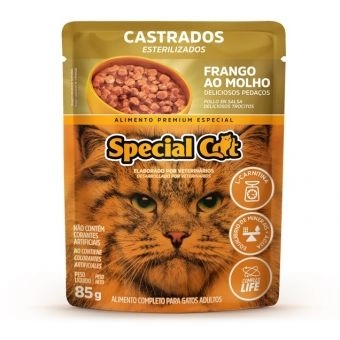 SPECIAL CAT SACHÊ FRANGO AO MOLHO CASTRADOS