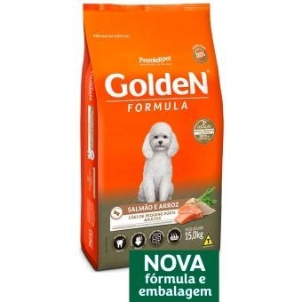 GOLDEN FÓRMULA ADULTOS SALMÃO MINI BITS