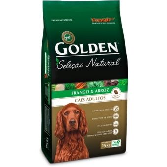 GOLDEN SELEÇÃO NATURAL CÃES ADULTOS