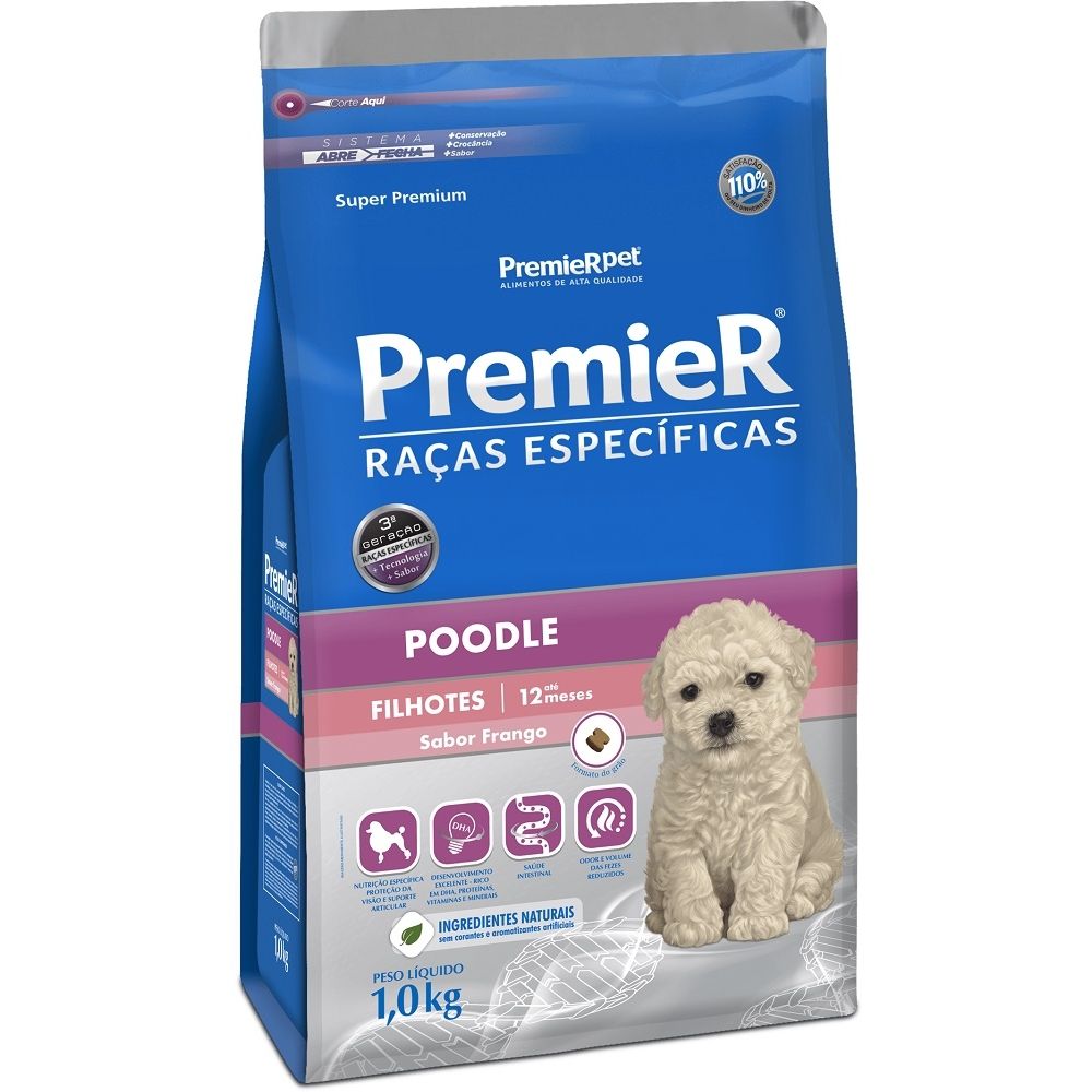 PREMIER RAÇAS ESPECÍFICAS POODLE FILHOTES