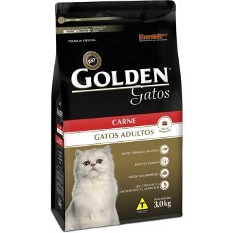 GOLDEN GATOS ADULTOS CARNE