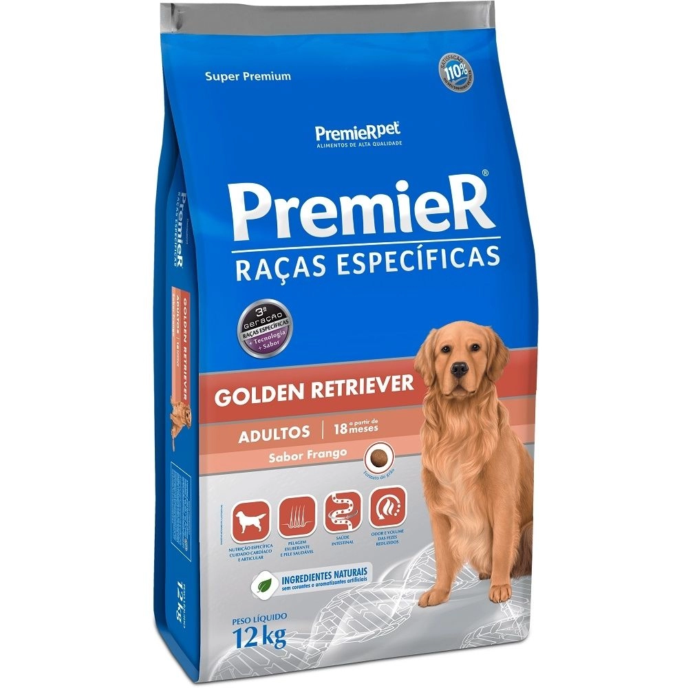 PREMIER RAÇAS ESPECÍFICAS GOLDEN RETRIEVER ADULTOS