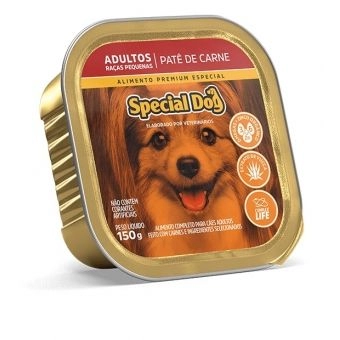 SPECIAL DOG PATÊ ADULTOS RAÇAS PEQUENAS CARNE